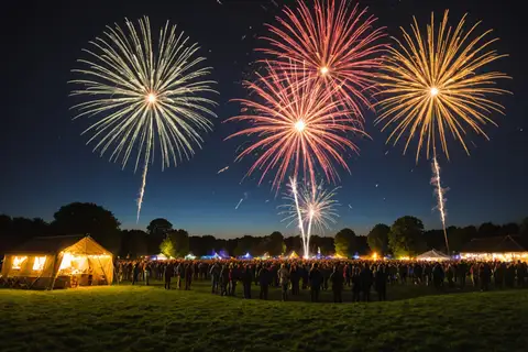 Village Fireworks Display